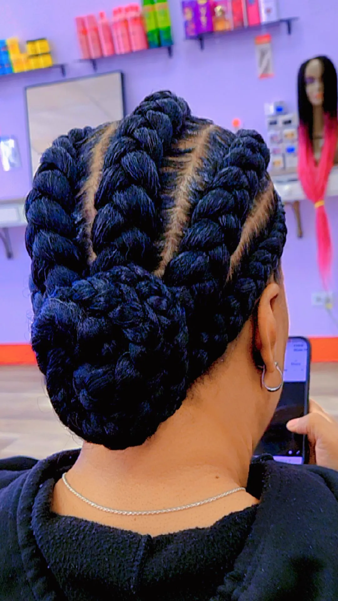 Feed-in braids by Jacquie
